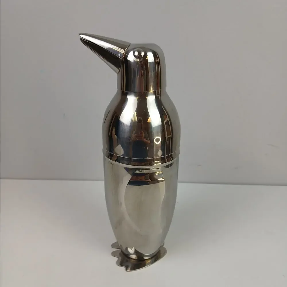 Art Deco Style Penguin Cocktail Shaker 9